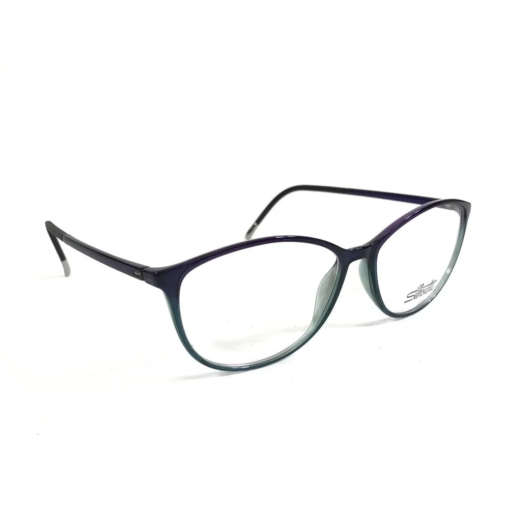 Silhouette Eyeglasses Frames SPX 1604 75 4010 Illusion Tricolore Grape 54-14-135